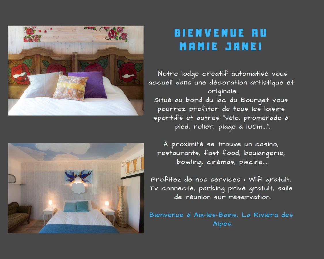 Hotel Mamie Jane Co-Munity Aix-les-Bains Exteriér fotografie